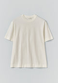 Cotton Relaxed Tee | Paper White