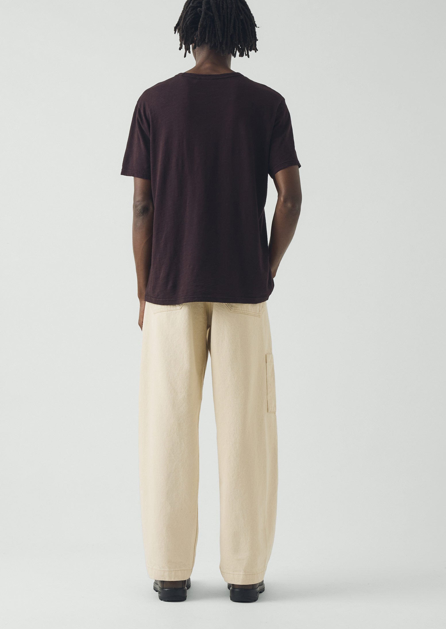 Theo Organic Cotton Short Sleeve Tee | Beetroot