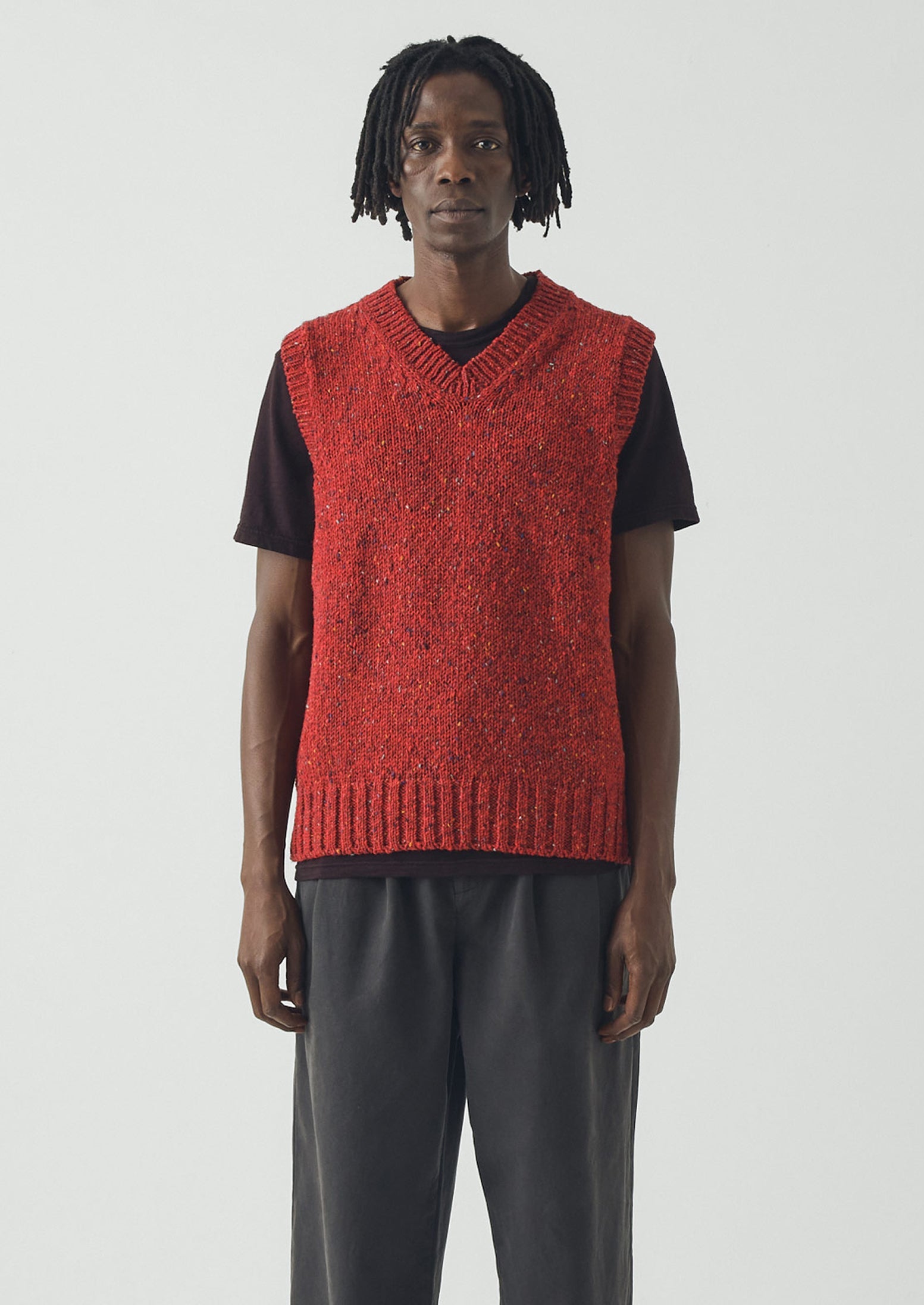 Donegal Wool Knitted Tank | Hawthorn