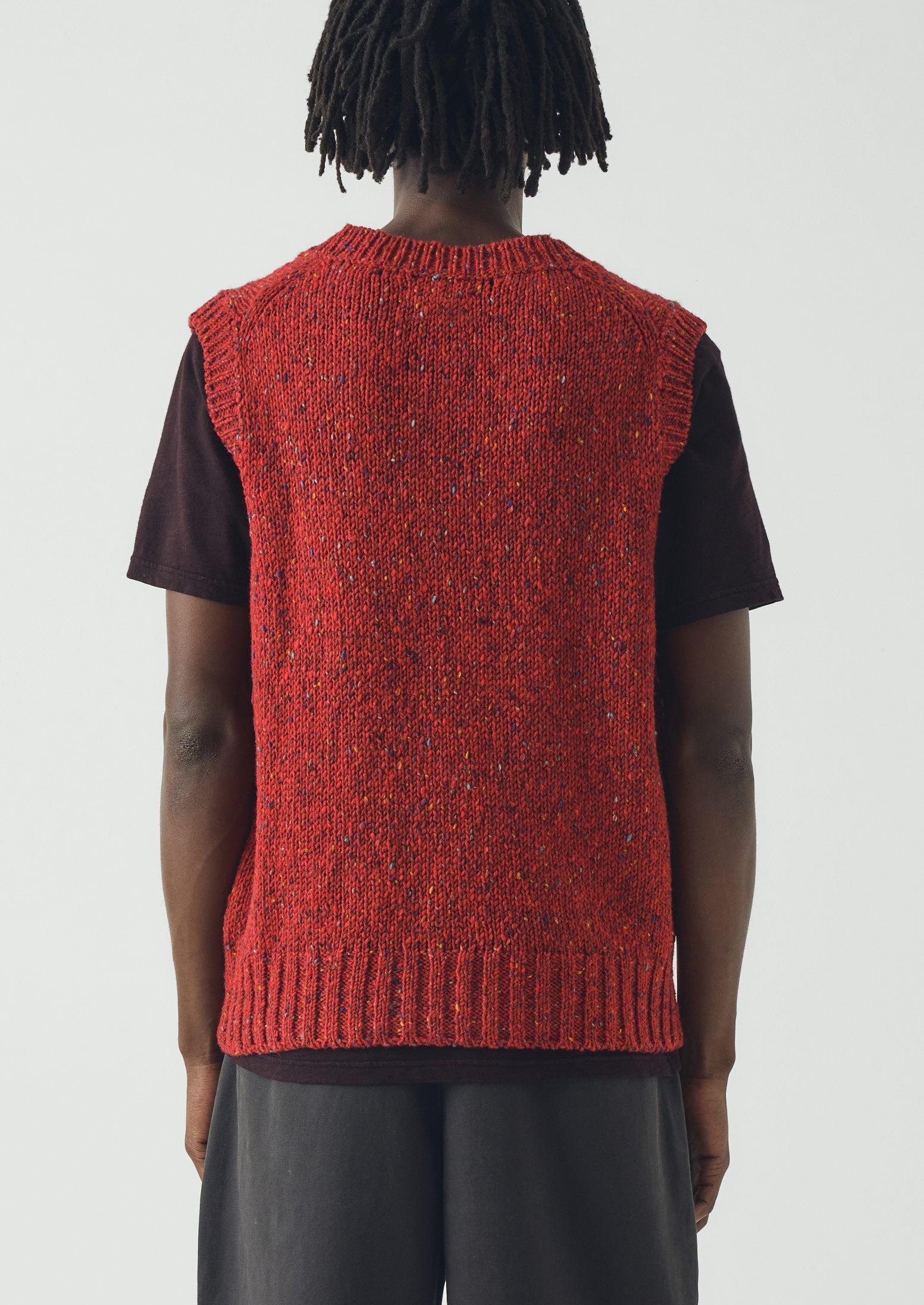 Donegal Wool Knitted Tank | Hawthorn