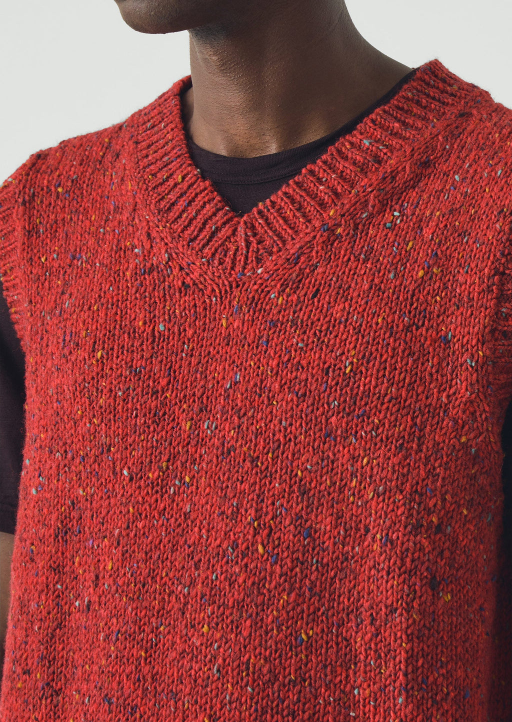 Donegal Wool Knitted Tank | Hawthorn