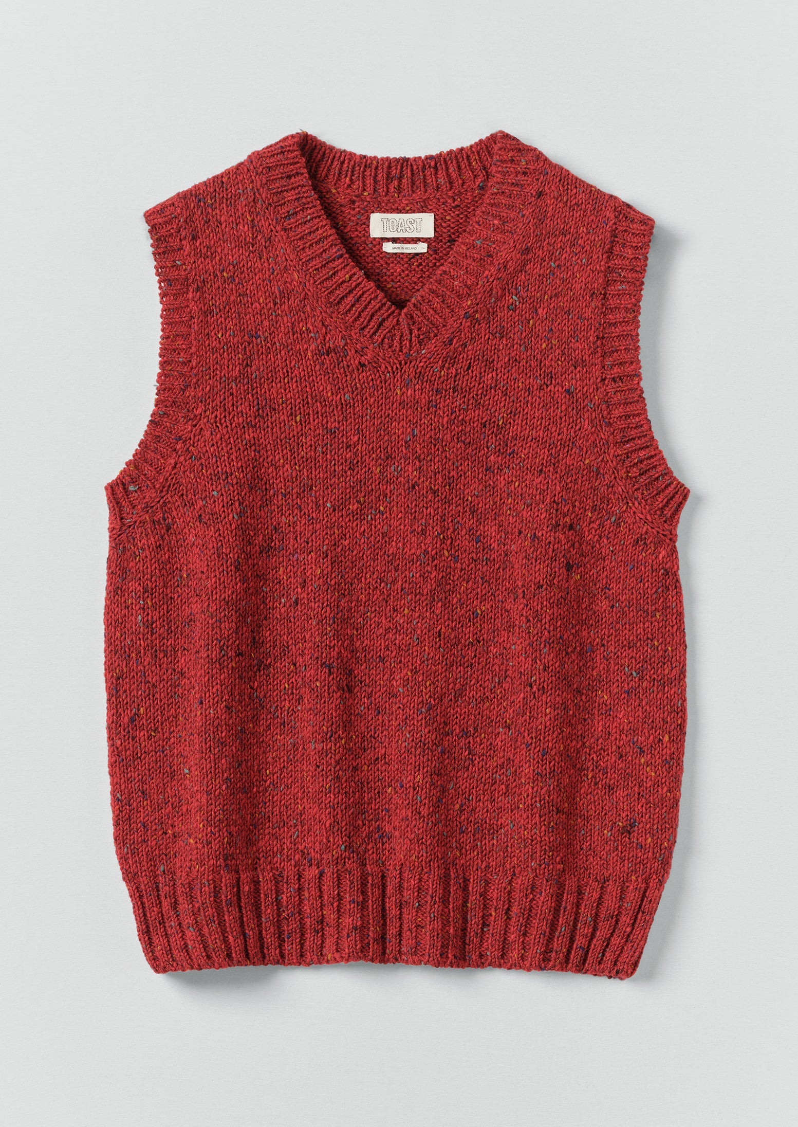 Donegal Wool Knitted Tank | Hawthorn