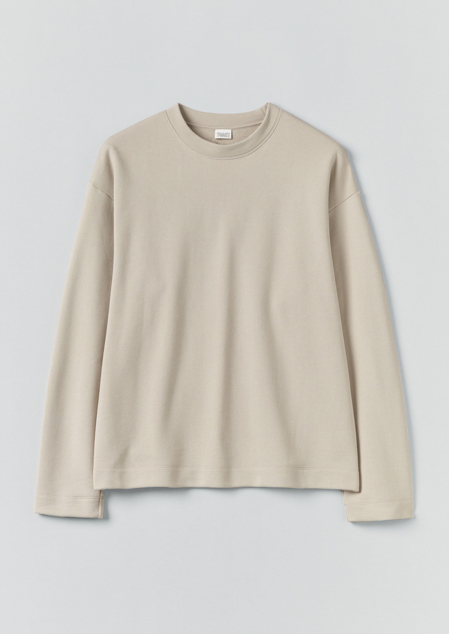 Loopback Jersey Sweatshirt | Oat Grey