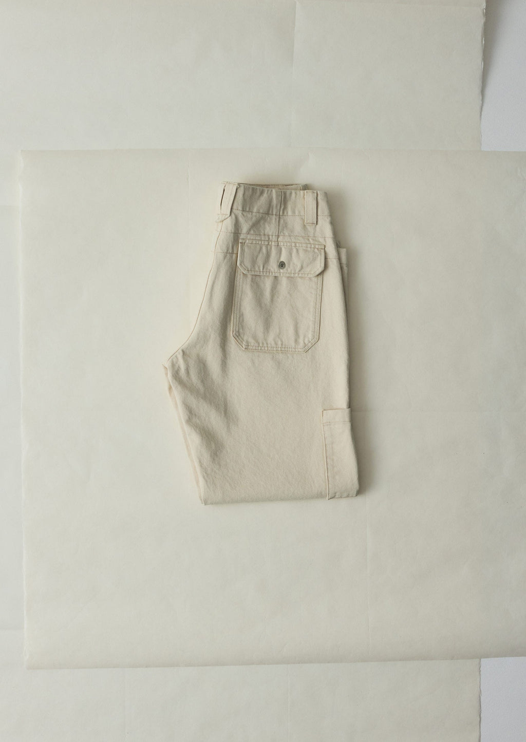 Rory Carpenter Ecru Denim Jeans | Ecru