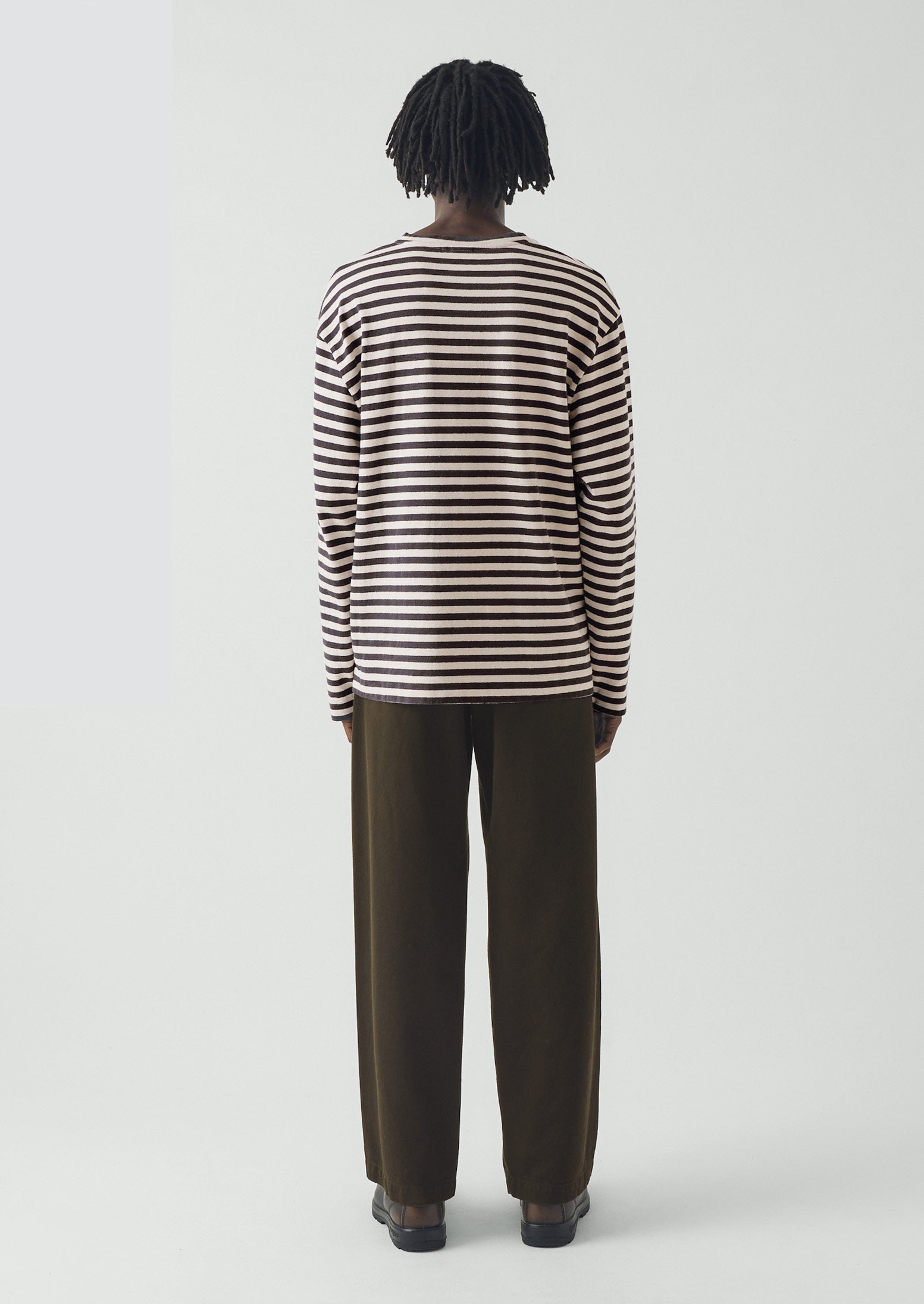 Rory Straight Leg Trousers | Iron Green