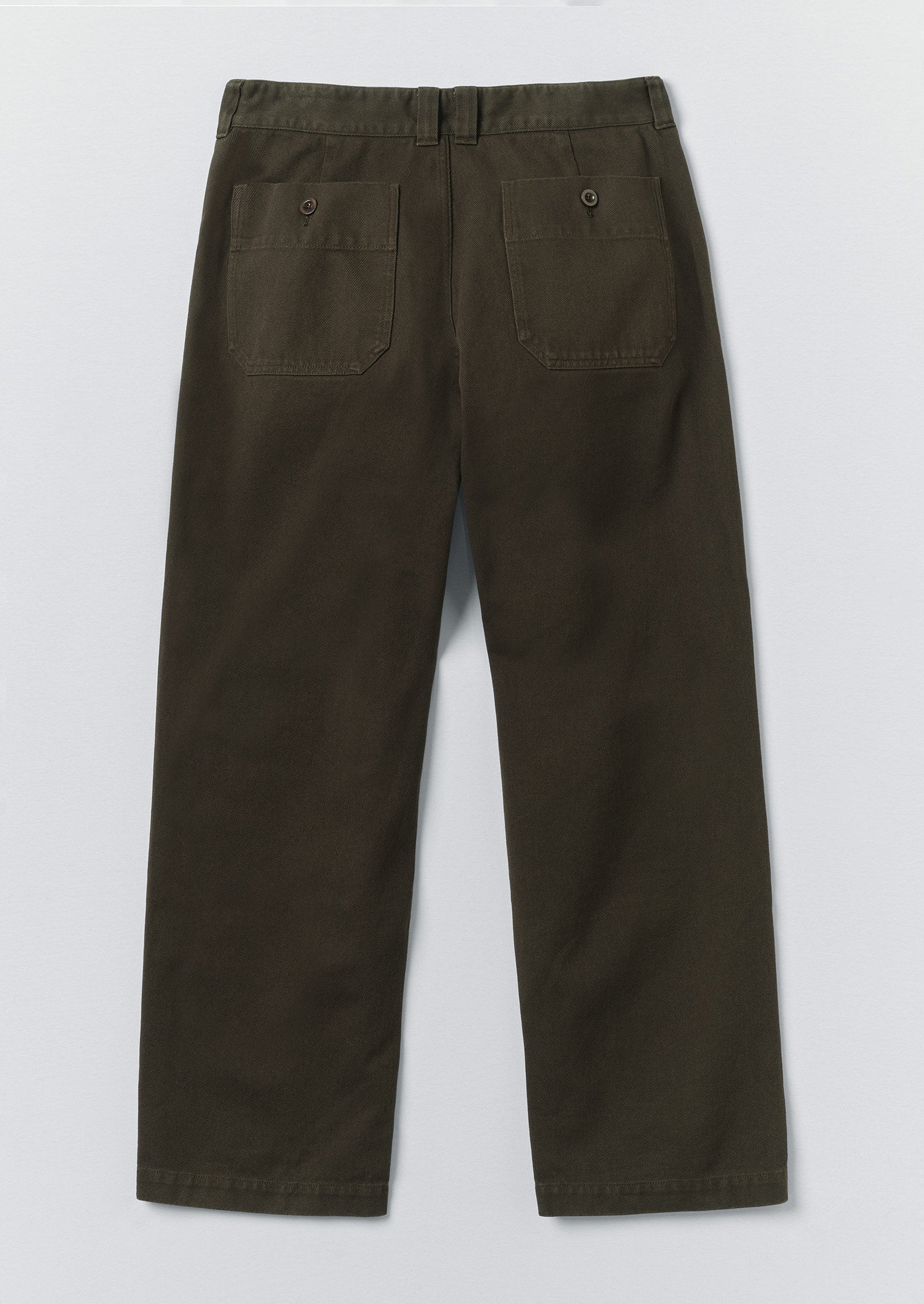 Rory Straight Leg Trousers | Iron Green
