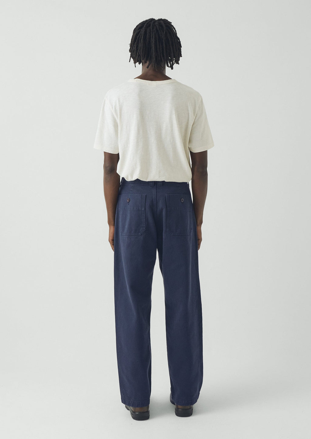 Rory Straight Leg Trousers | Ink