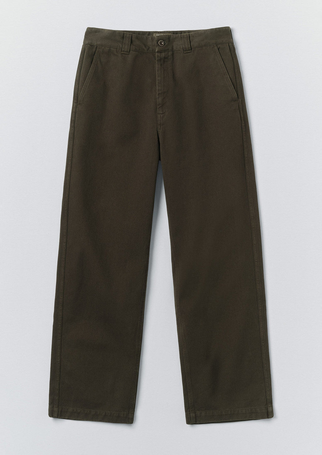 Rory Straight Leg Trousers | Iron Green