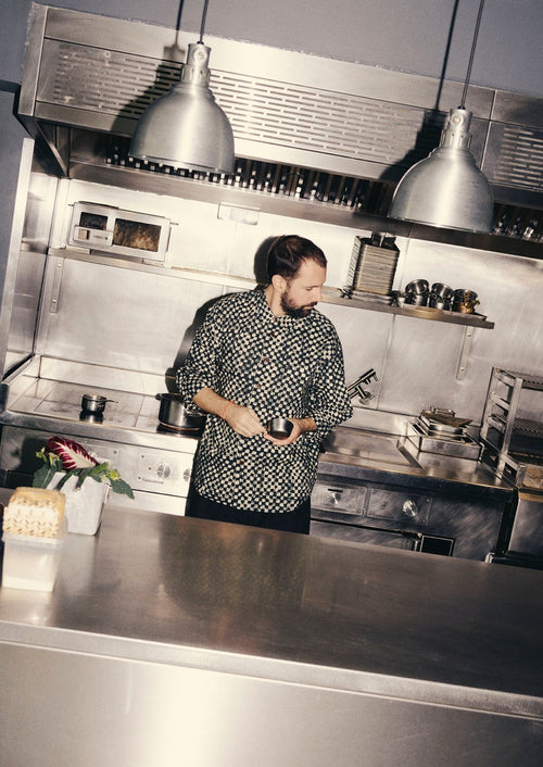 Batik Cook Check Shirt | Oil Green