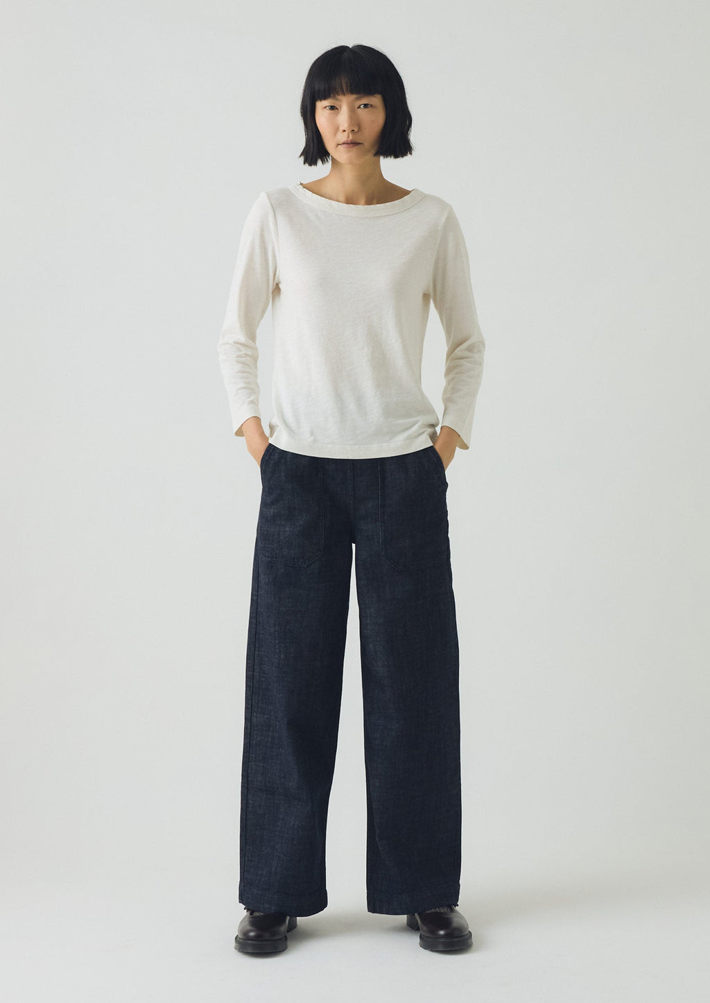 Annie Organic Denim Full Length Jeans | Indigo